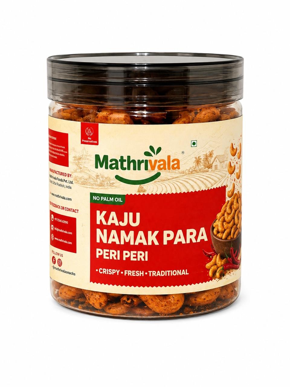 Kaju Namak Para Peri Peri